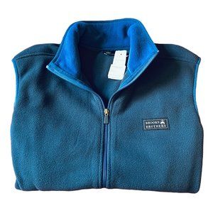 Brooks Brothers Fleece Vest Men's size L